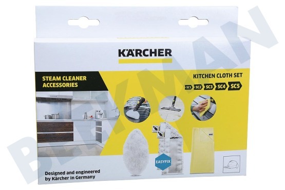 Karcher 2.863-265.0 EasyFix Microvezel Doekenset Keuken