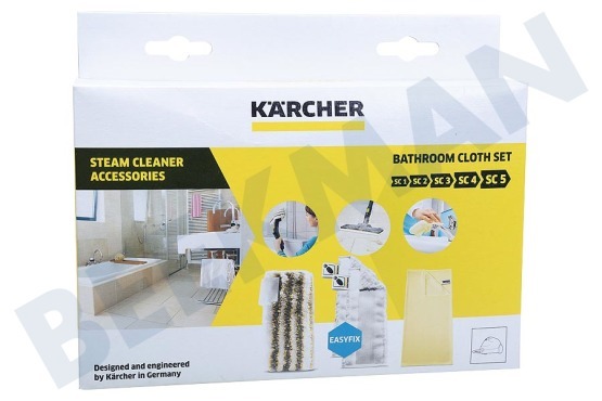 Karcher 2.863-266.0 EasyFix Microvezel Doekenset Badkamer