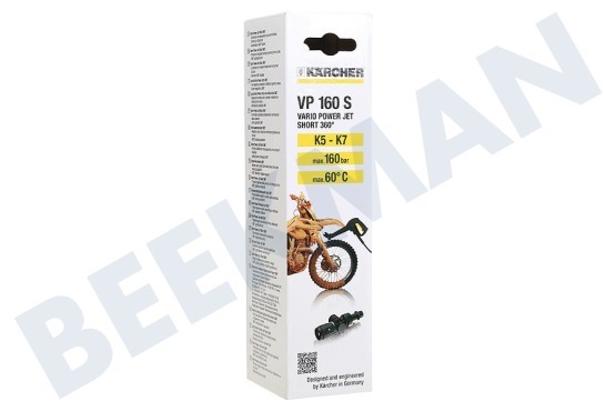 Karcher Hogedruk 2.643-254.0 Sproeier Vario Power Jet VP160S