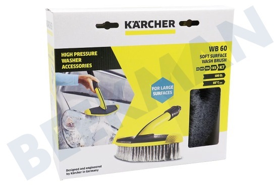 Karcher Hogedruk 2.643-233.0 Grote Oppervlak Wasborstel WB60