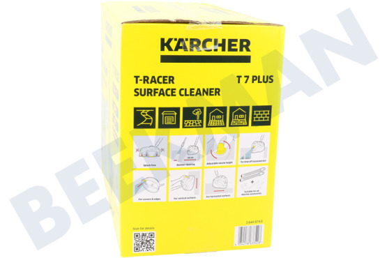Karcher Hogedruk 2.644-074.0 Terrasreiniger T-7 T-Racer