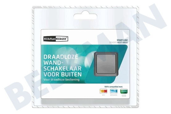 Trust AGST-8800 Drahtloser Wandschalter für den Außenbereich
