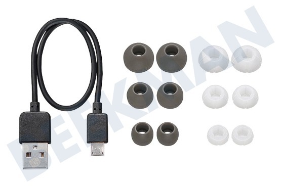 JVC HA-EC25W-BU Wireless Sport Hoofdtelefoon, Zwart
