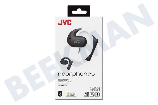 JVC HA-NP35T-BU Nearphones black