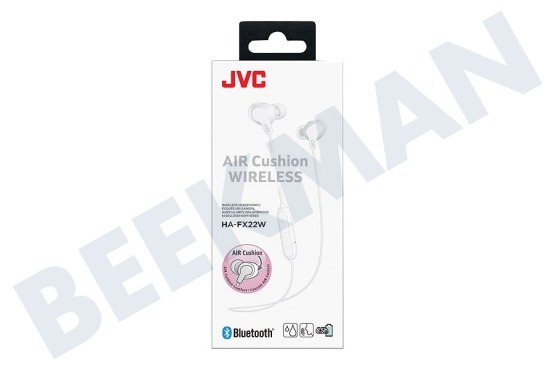 JVC HA-FX22W-WU Air Cushion Wireless White