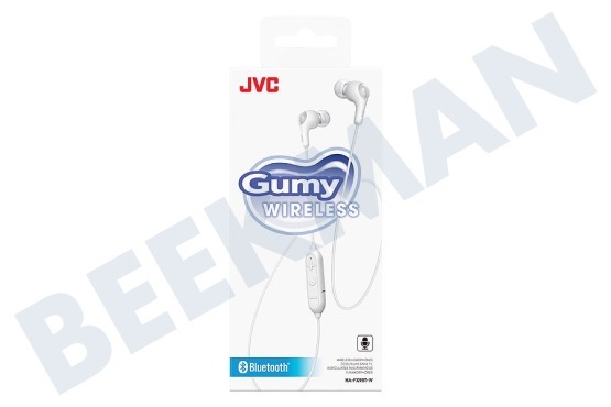 JVC HA-FX9BT-WE Gumy Wireless White