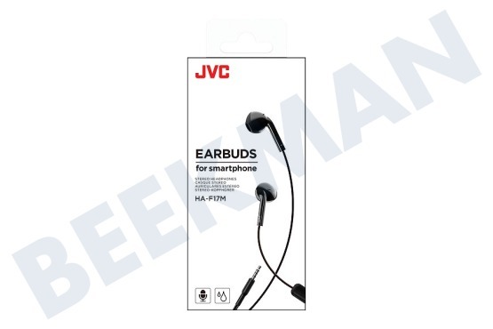 JVC HA-F17M-BU Earbuds Smartphone Black