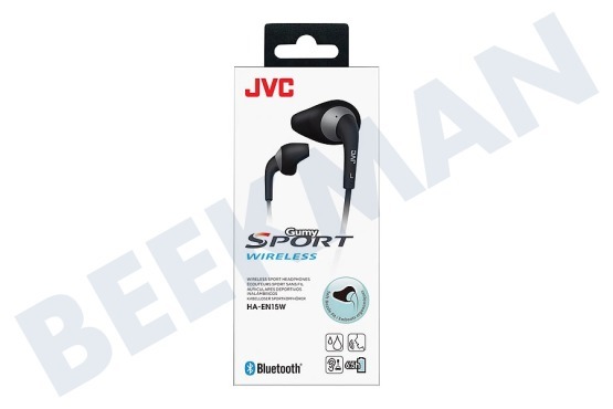 JVC HA-EN15W-BU Gumy Sport Wireless Black