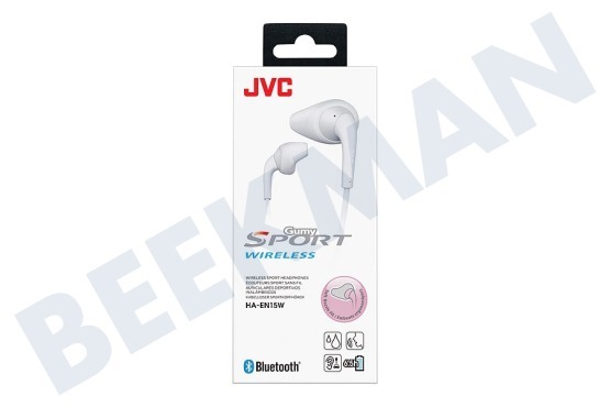 JVC HA-EN15W-HU Gumy Sport Wireless White