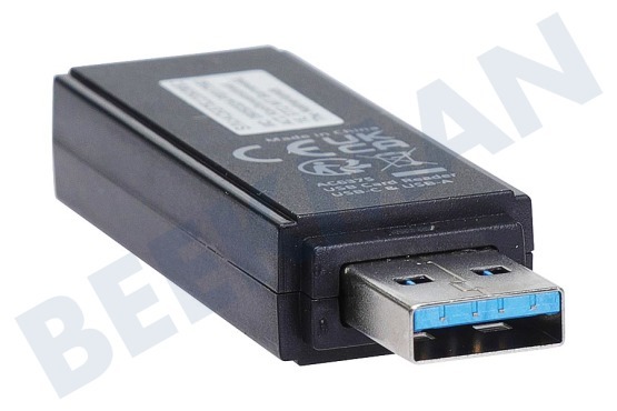 ACT AC6375 USB3.1 Kaartlezer met Type-C en Type-A connector