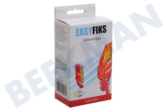 Easyfiks Canon printer Inktcartridge CLI 8 Yellow + Chip