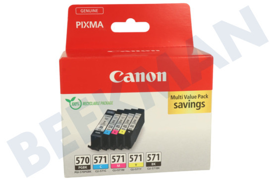 Canon  0372C006 Canon PGI-570 / CLI-571 Multipack