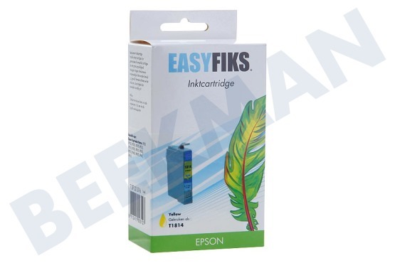 Easyfiks Inktcartridge T1814 Yellow 18XL