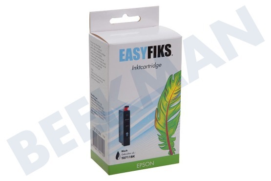 Easyfiks Epson printer Inktcartridge TO711 Black