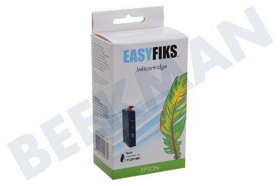 Easyfiks Epson printer Inktcartridge T1291 Black