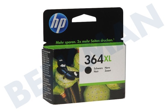 HP Hewlett-Packard HP printer HP 364 Xl Black Inktcartridge No. 364 XL Black