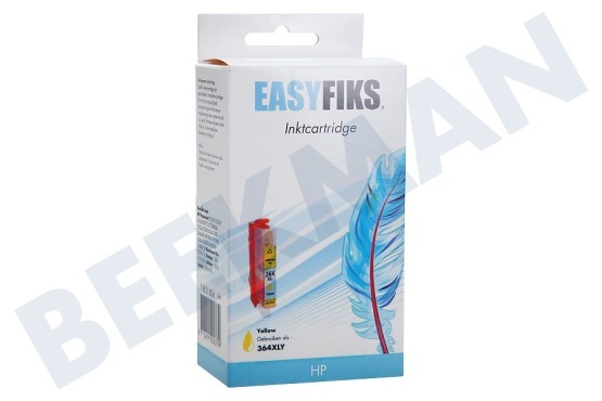 Easyfiks HP printer HP 364XL Yellow Inktcartridge No. 364 XL Yellow