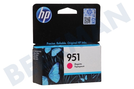 HP Hewlett-Packard  HP 951 Magenta Inktcartridge No. 951 Magenta