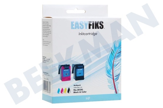 HP Hewlett-Packard F6U68AE/F6U67AE HP 302XL Combipack