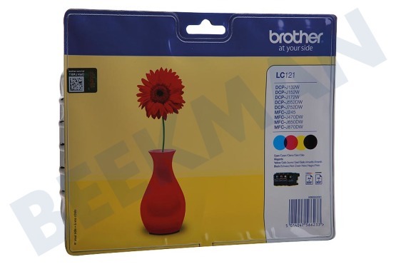 Brother  Inktcartridge LC 121 Multipack