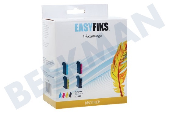 Easyfiks LC-223 Multipack Inktcartridge LC-223 Multipack BK/C/M/Y