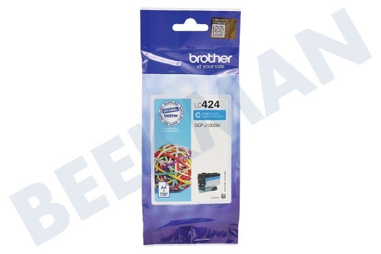 Brother  LC-424C Brother Inktcartridge LC424C Standard Capacity