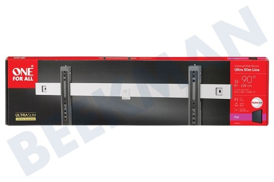One For All WM6611 Muursteun Ultra Slim Flat 32-90"