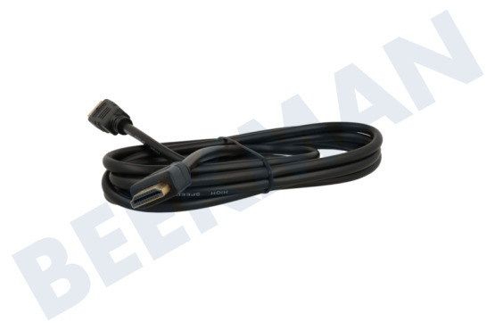 Easyfiks HDMI Kabel 2.0 High Speed + Ethernet, 2.5 Meter, Verguld