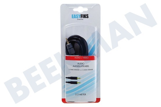 Samsung Jack Kabel 2x 3.5mm Stereo Male, 2.5 meter, Verguld