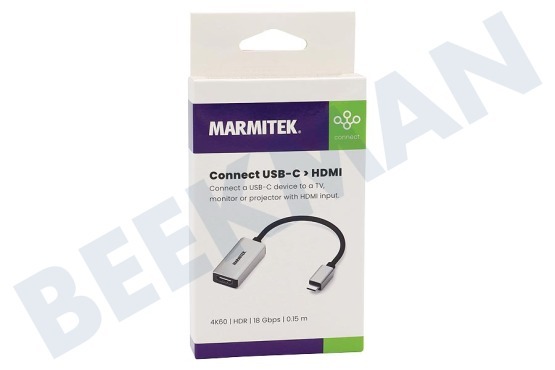 Marmitek Adapter USB-C > HDMI