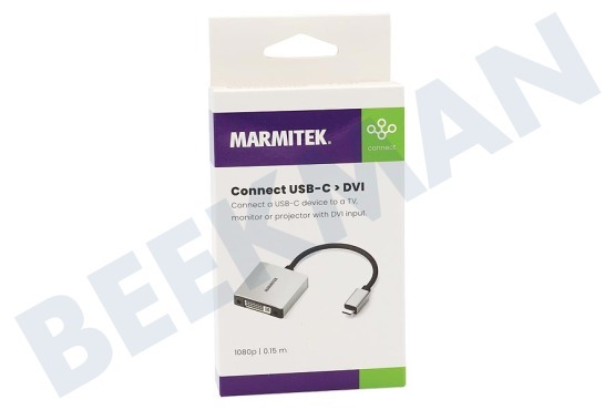 Marmitek Adapter USB-C > DVI
