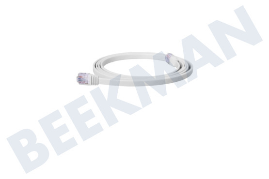 Technetix  CAT6-FLAT-1M Aansluitkabel CAT6, 1 meter plat