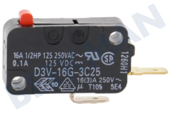 Electrolux Oven-Magnetron Schakelaar Microswitch 2 contacten