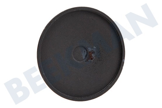 Hotpoint Fornuis 53175, C00053175 Branderdeksel Zwart 60mm