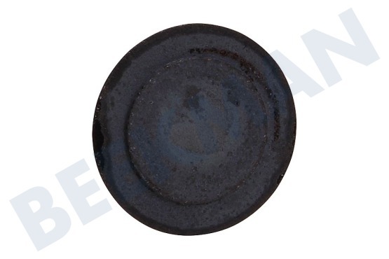 Whirlpool Fornuis C00032430 Branderdeksel 39mm -zwart emaille-
