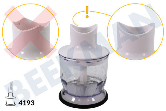 Braun Zerkleinerer komplett, 350ml