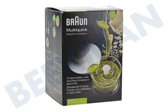 Braun MQ20 Hakmolen MQ20 Hakmolen, Wit, 350ml