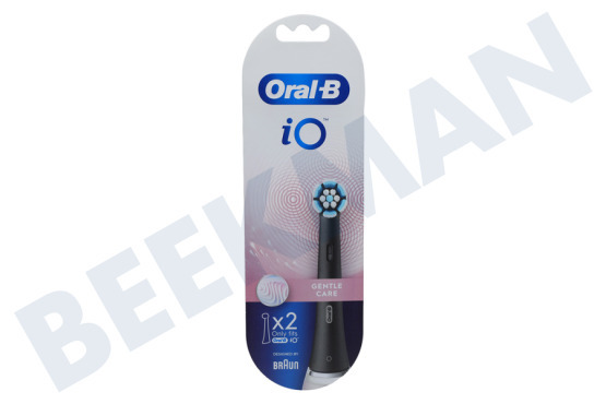 OralB  IO Gentle Care Black 2 stuks