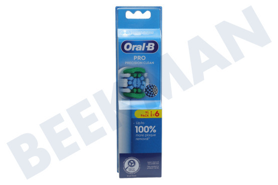 Braun  Oral-B Precision Clean Opzetborstels 6 stuks