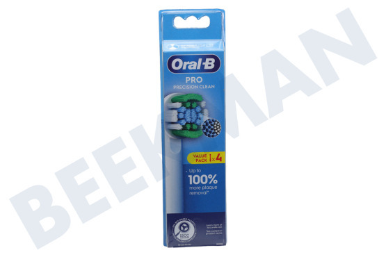 OralB  Oral-B Precision Clean Opzetborstels 4 stuks