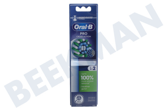 OralB  Oral-B Cross Action 2 stuks