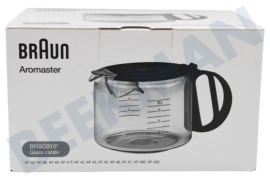 Braun Koffiezetapparaat BKS 12 Koffiekan 10 kops -met aroma lock-