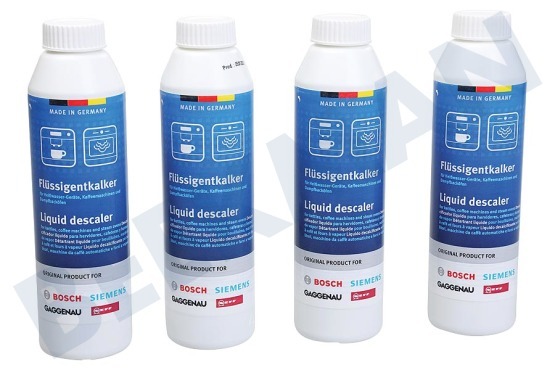 Neff Koffiezetapparaat 312013, 00312013 Ontkalker 4x 250ml