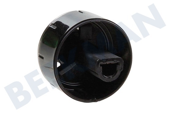 Siemens Fornuis 616100, 00616100 Knop Gasknop, RVS/Zwart