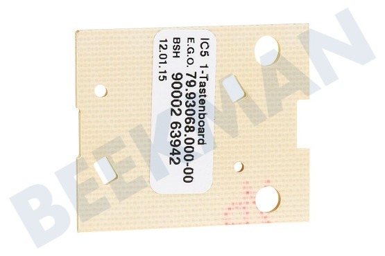 Bosch Oven-Magnetron 610971, 00610971 Print Achter knop