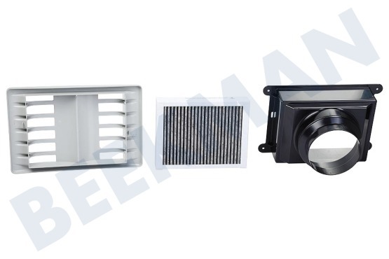 Etna Afzuigkap Filter Recirculatie set incl filter