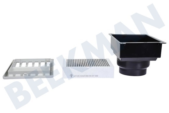 Etna Afzuigkap Filter Recirculatie set incl filter