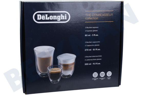 DeLonghi Koffiezetapparaat DLSC302 Kopjes THE CONNOISSEUR colection