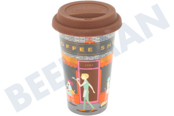 DeLonghi Koffiezetapparaat DLSC066 Thermosbeker Keramische beker met dubbele wand