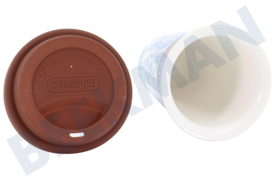 DeLonghi Koffiezetapparaat DLSC064 Thermosbeker Keramische beker met dubbele wand